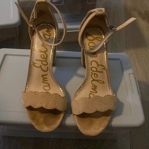 Sam Edelman ankle strap small heel